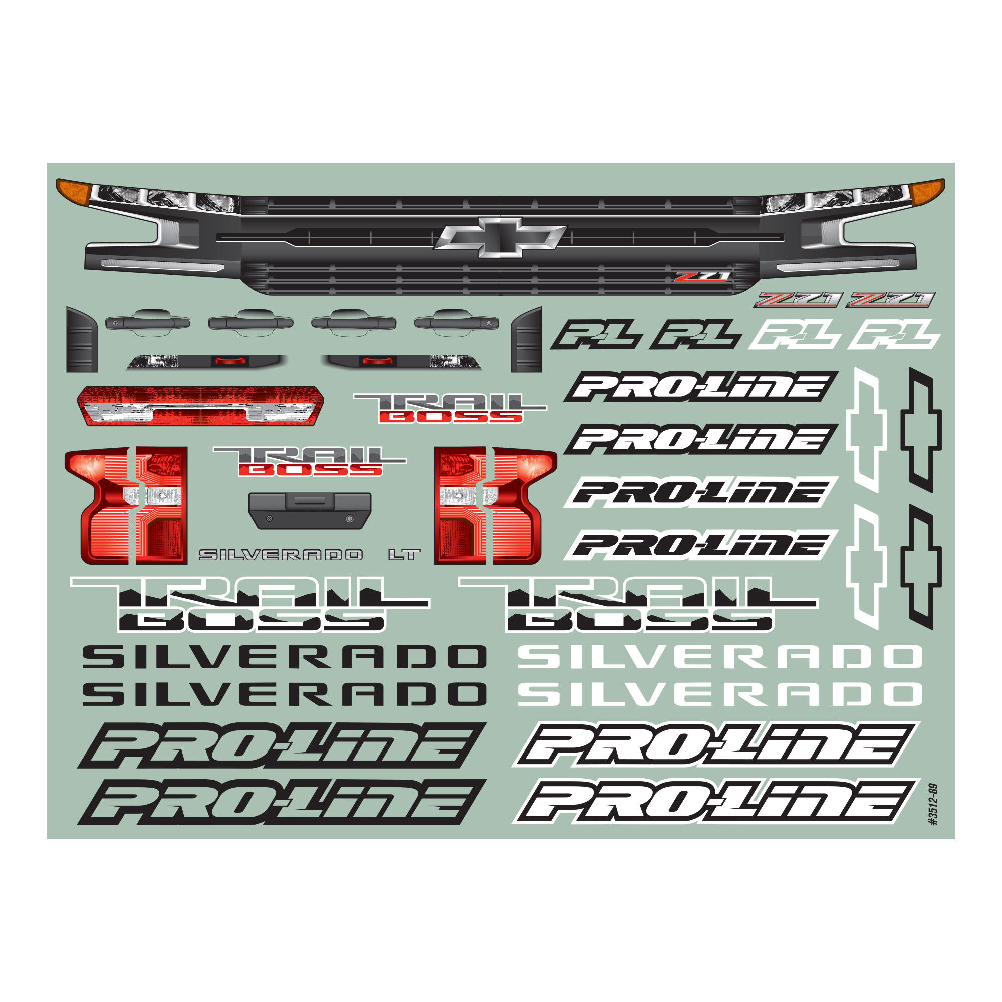PRO 1/10 2019 Chevy Silverado Z71 Trail Boss Clear Body: Short C - Image 11