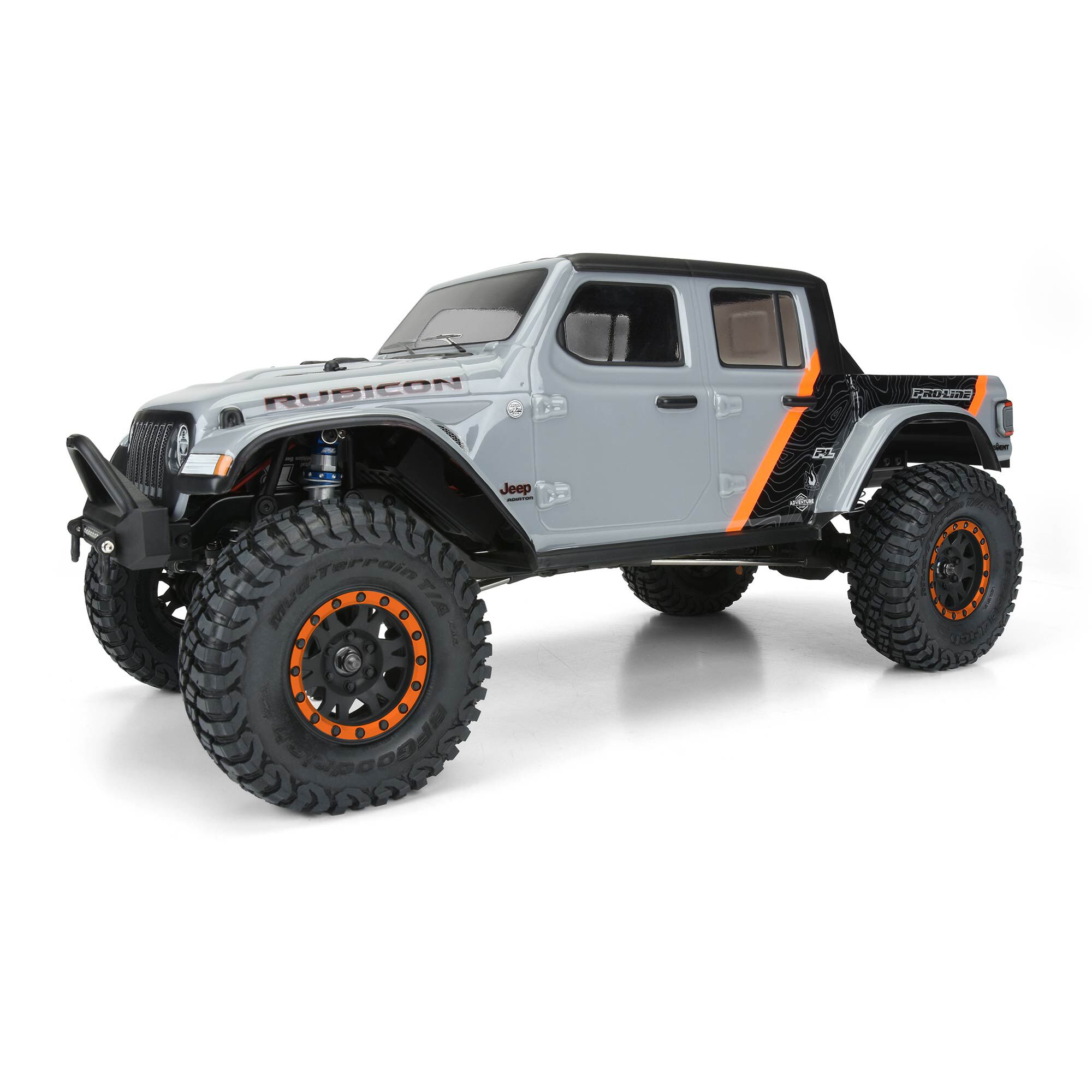 PRO 1/10 2020 Jeep Gladiator Clear Body 12.3" (313mm) Wheelbase - Image 6