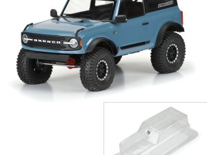 PRO 1/10 2021 Ford Bronco Clear Body Set 11.4" Wheelbase: Crawle