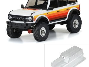 PRO 1/10 2021 Ford Bronco Clear Body Set 12.3" Wheelbase: Crawle