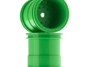 Axial 1/10 2.2 Monster Truck Wheels, 12mm Hex, Green (2)