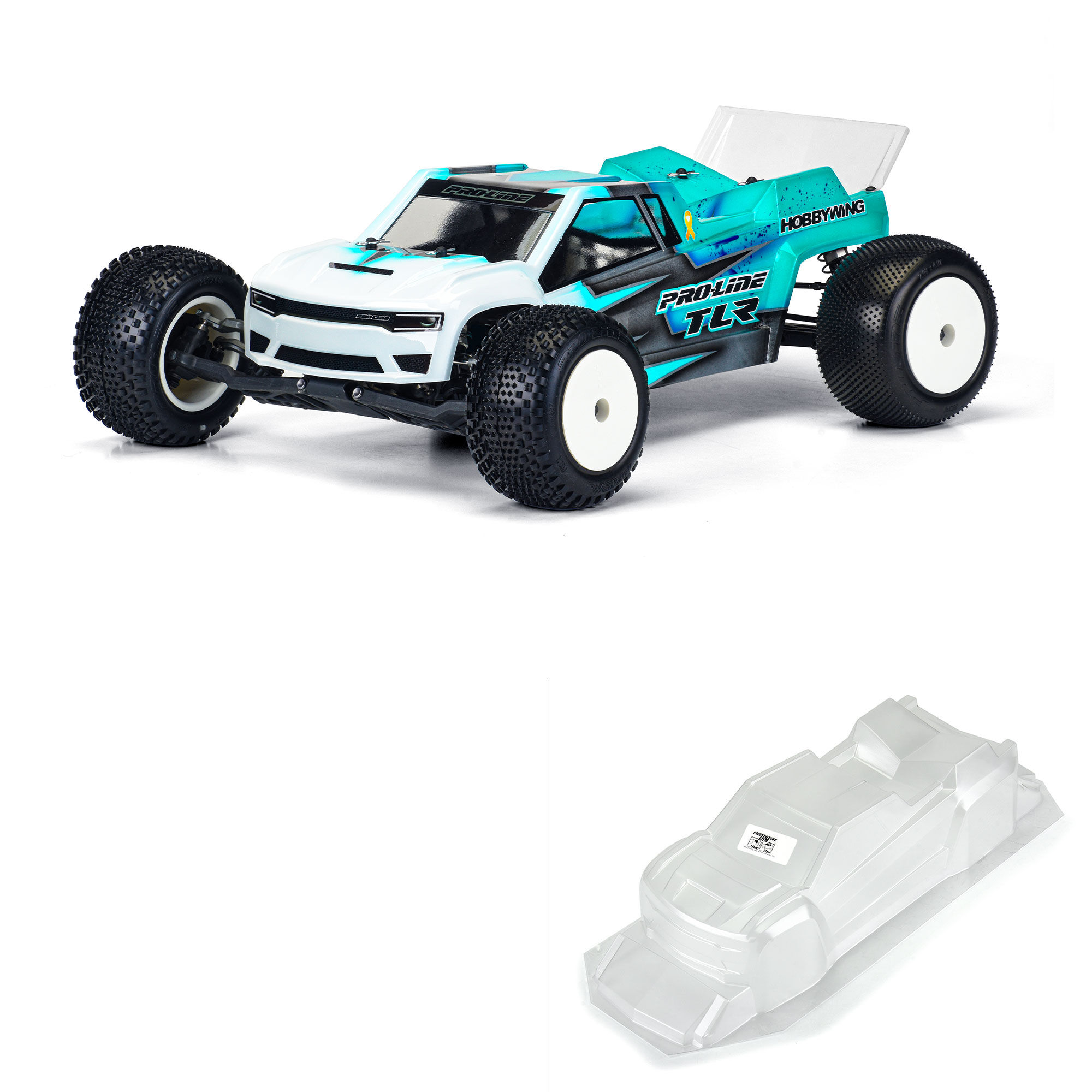 PRO 1/10 Axis ST Clear Body: TLR 22T 4.0 & AE T6.2
