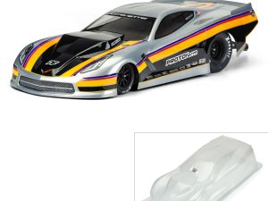 PRM 1/10 Chevrolet Corvette C7 Pro-Mod Clear Body: Drag Car