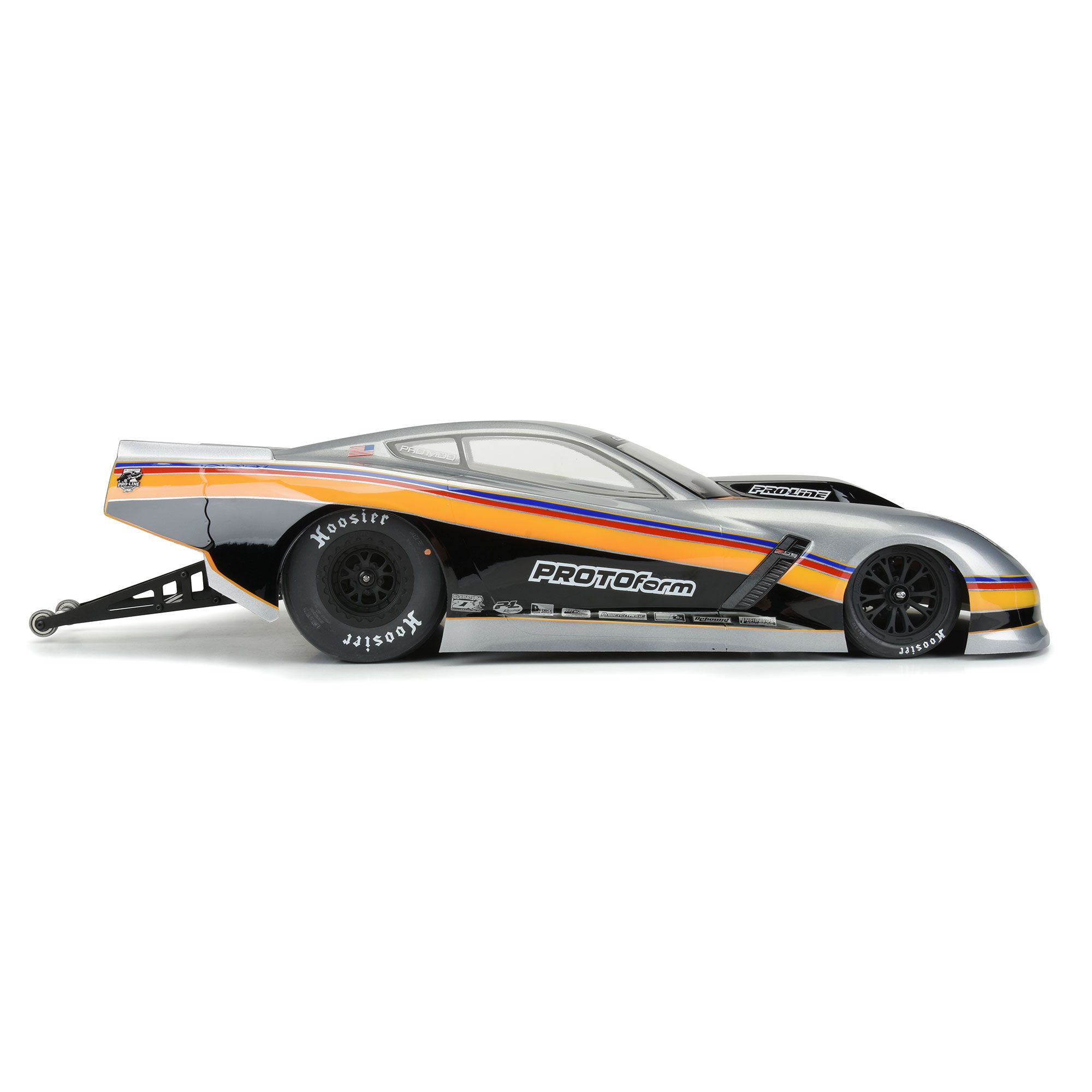 PRM 1/10 Chevrolet Corvette C7 Pro-Mod Clear Body: Drag Car - Image 4