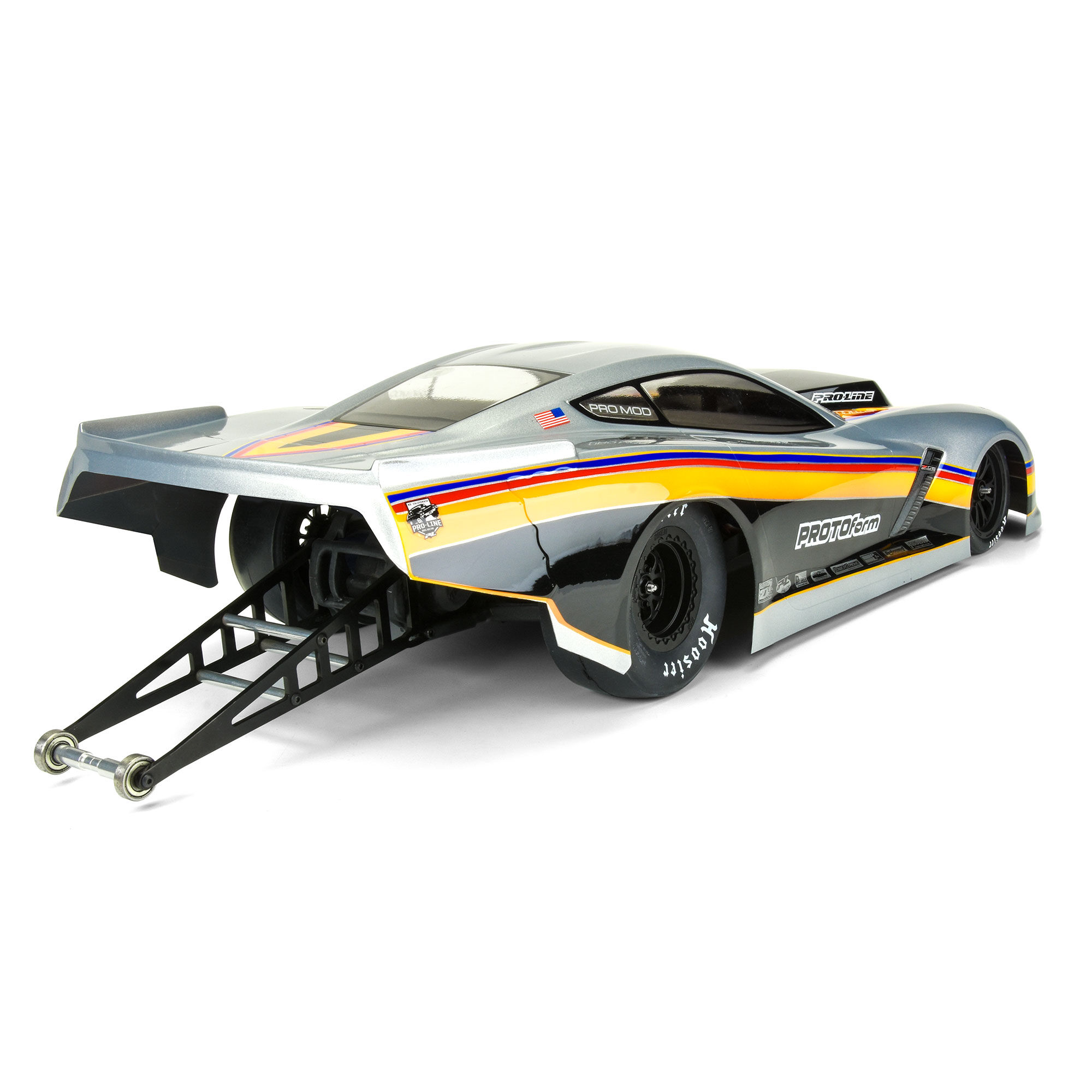 PRM 1/10 Chevrolet Corvette C7 Pro-Mod Clear Body: Drag Car - Image 7