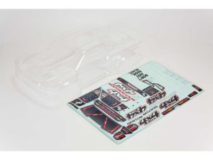 Arrma 1/10 Clear Body with Decals and Window Masks: SENTON 4X4 BLX