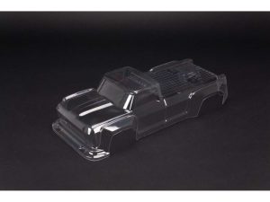 Arrma 1/10 Clear Body with Decals: OUTCAST 4X4