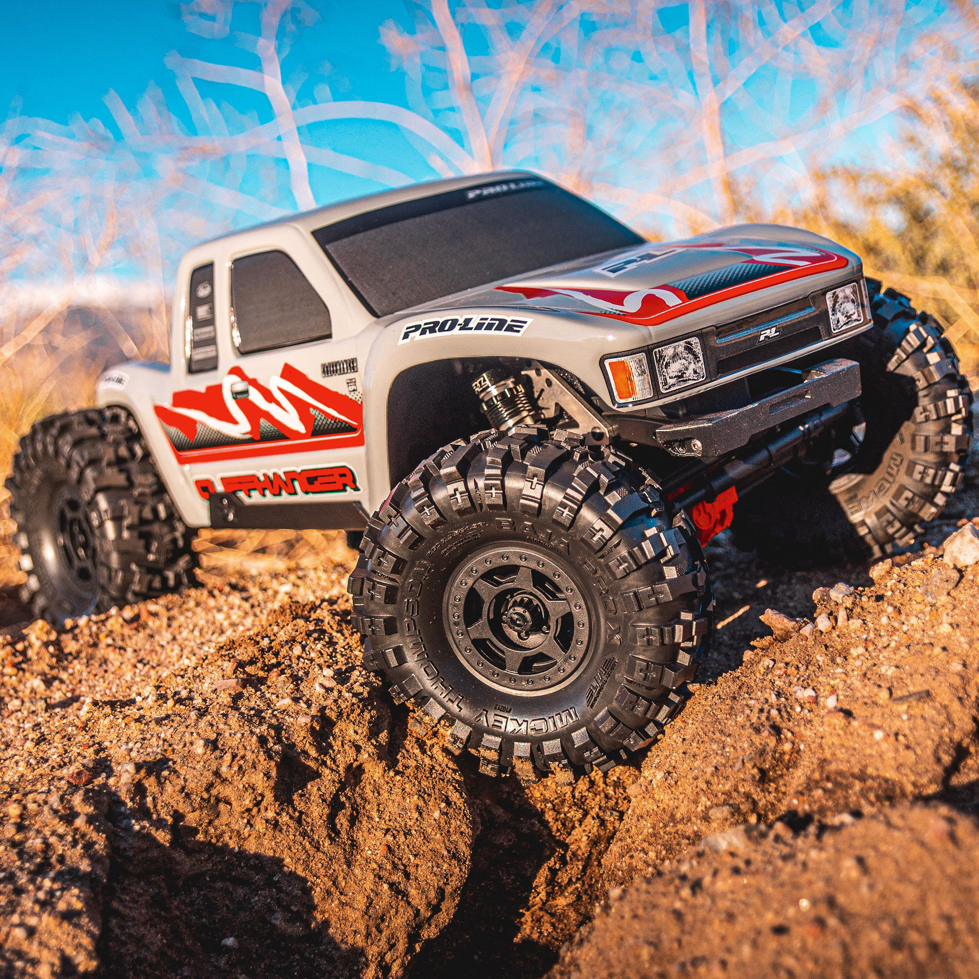 PRO 1/10 Cliffhanger HP Stone Gray Body 12.3" (313mm) Wheelbase - Image 7