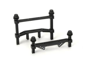 PRO 1/10 Extended Front/Rear Body Mounts: Slash 2wd & Stampede 2