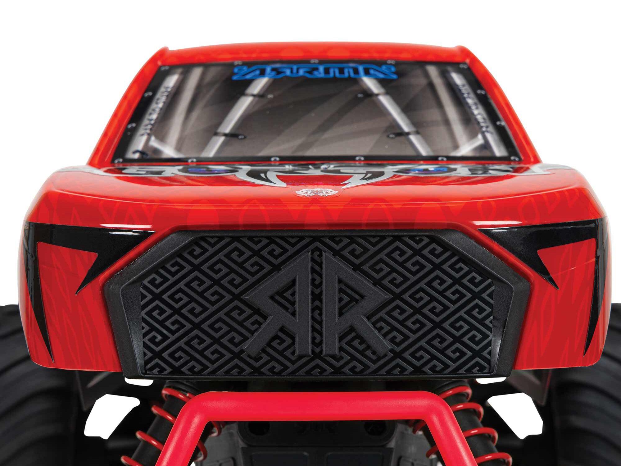 Arrma 1/10 GORGON MEGA 550 2WD MT with Battery & Charger Red - Image 10