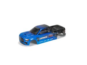 Arrma 1/10 GRANITE 4X2 Painted Decaled Trimmed Body Blue/Black