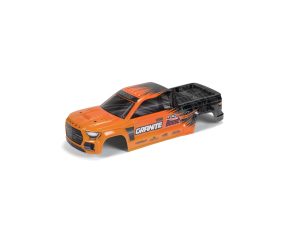 Arrma 1/10 GRANITE 4X2 Painted Decaled Trimmed Body Orange/Black