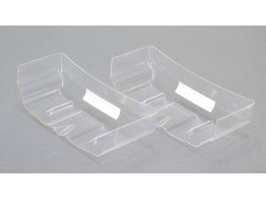 Team Losi Racing 1/10 High Downforce High 7" Precut Clear Wing (2)
