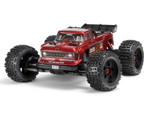 Arrma 1/10 OUTCAST 4S 4X4 BLX Stunt MT (with Centre Diff) Red