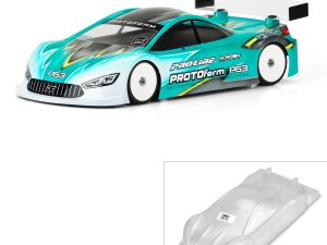 PRM 1/10 P63 PRO-Lite (0.5mm) Clear Body for 190mm TC