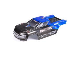 Arrma 1/10 Painted Body, Black/Blue: KRATON 4X4 4S BLX
