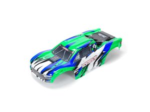 Arrma 1/10 Painted Body, Green: VORTEKS 4X4 BLX