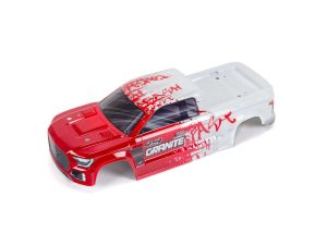 Arrma 1/10 Painted Body, Red: GRANITE 4X4 BLX