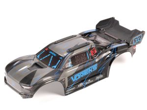 Arrma 1/10 Painted Decaled Trimmed Body Set with Hidden Body Mount