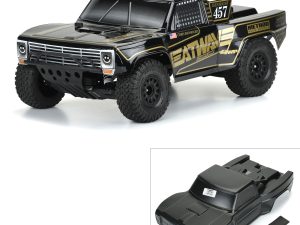 PRO 1/10 Pre-Cut 1967 Ford F-100 Heatwave Black Body: Short Cour