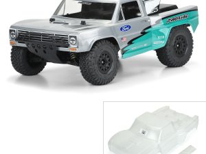 PRO 1/10 Pre-Cut 1967 Ford F-100 Race Truck Clear Body: Short Co