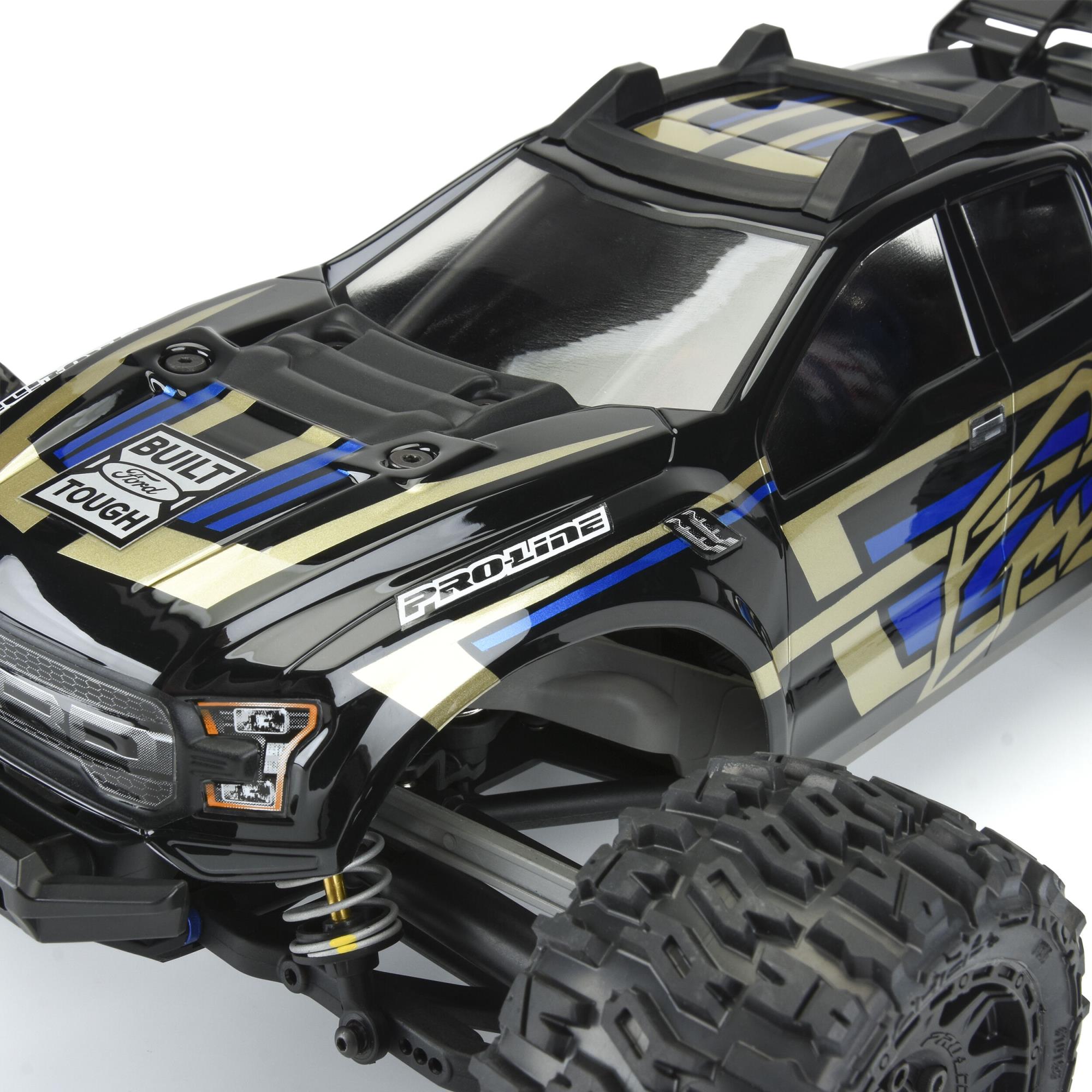 PRO 1/10 Pre-Cut 2017 Ford F-150 Raptor Clear Body: Rustler 4x4 - Image 6