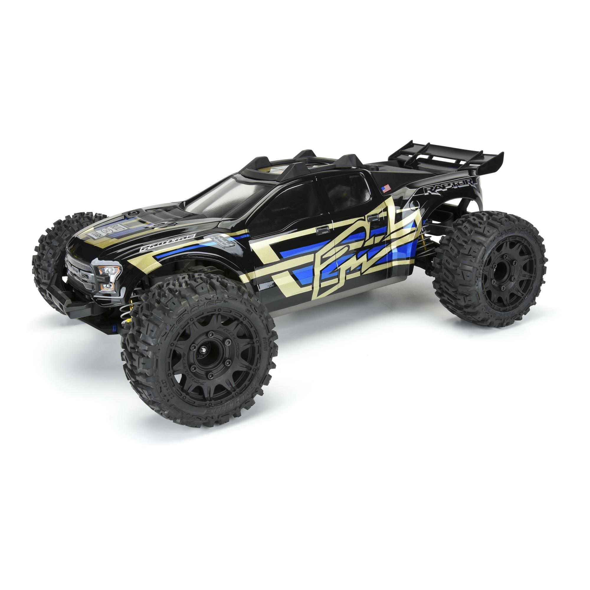 PRO 1/10 Pre-Cut 2017 Ford F-150 Raptor Clear Body: Rustler 4x4 - Image 8