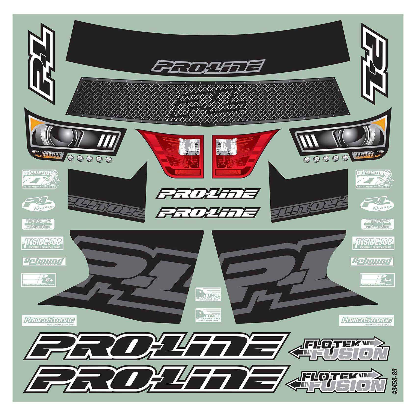PRO 1/10 Pre-Cut Flo-Tek Fusion Clear Body: Short Course - Image 12