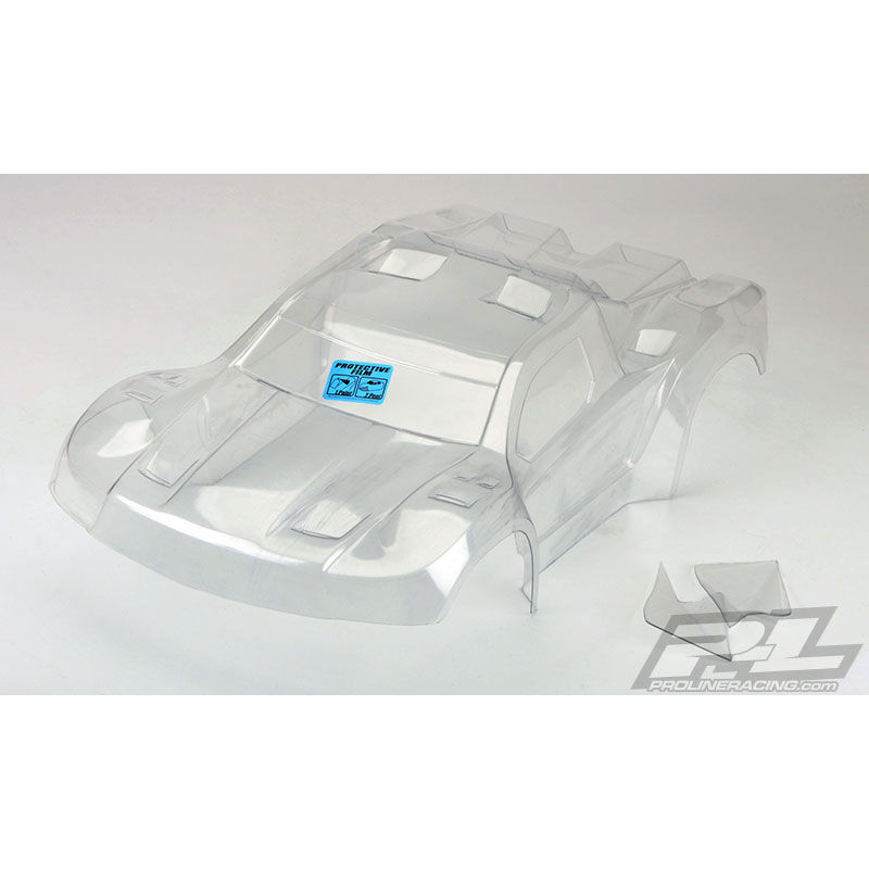 PRO 1/10 Pre-Cut Flo-Tek Fusion Clear Body: Short Course - Image 3
