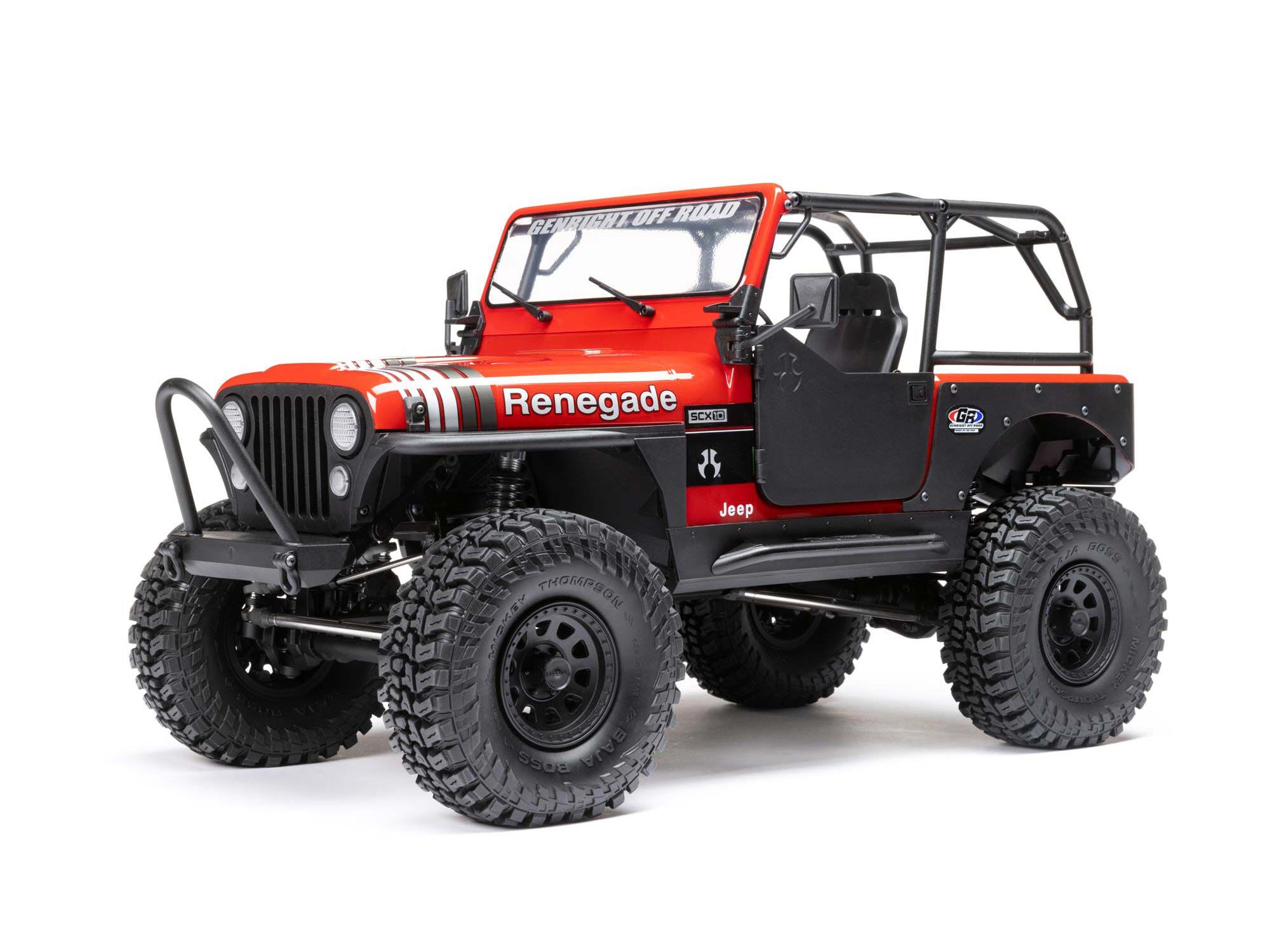Axial 1/10 SCX10 III Jeep CJ-7 4WD RTR Red