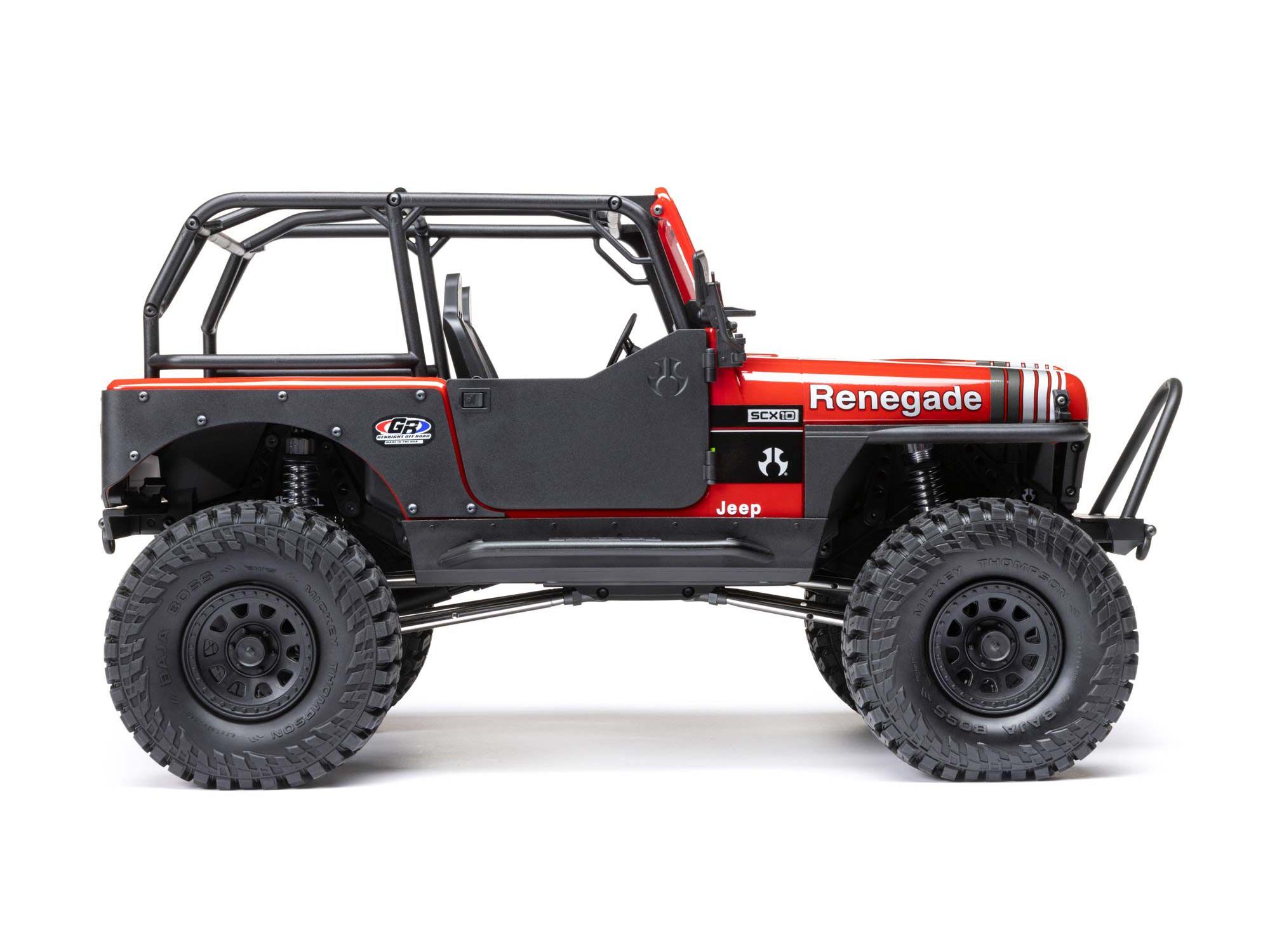 Axial 1/10 SCX10 III Jeep CJ-7 4WD RTR Red - Image 5