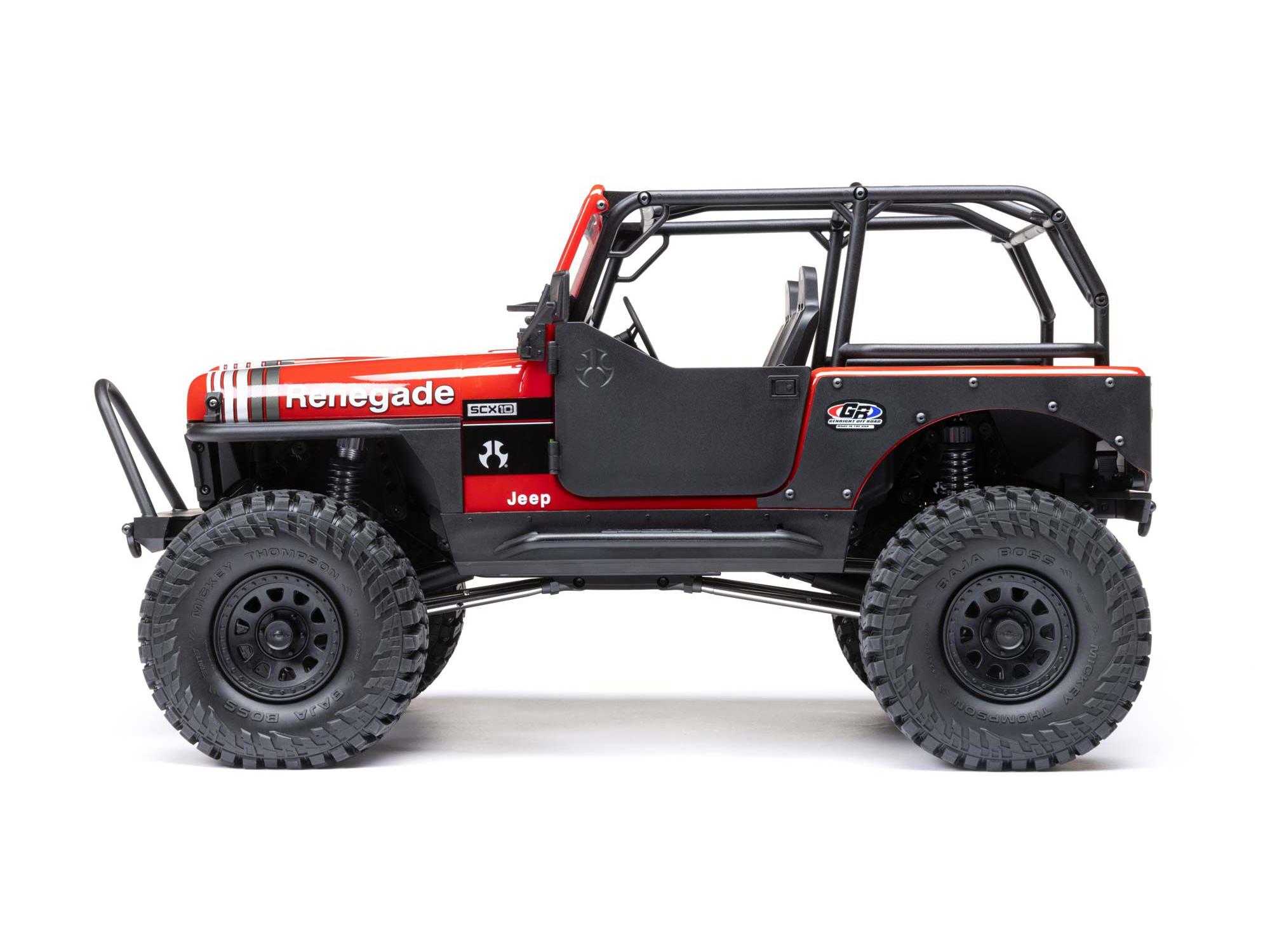 Axial 1/10 SCX10 III Jeep CJ-7 4WD RTR Red - Image 6