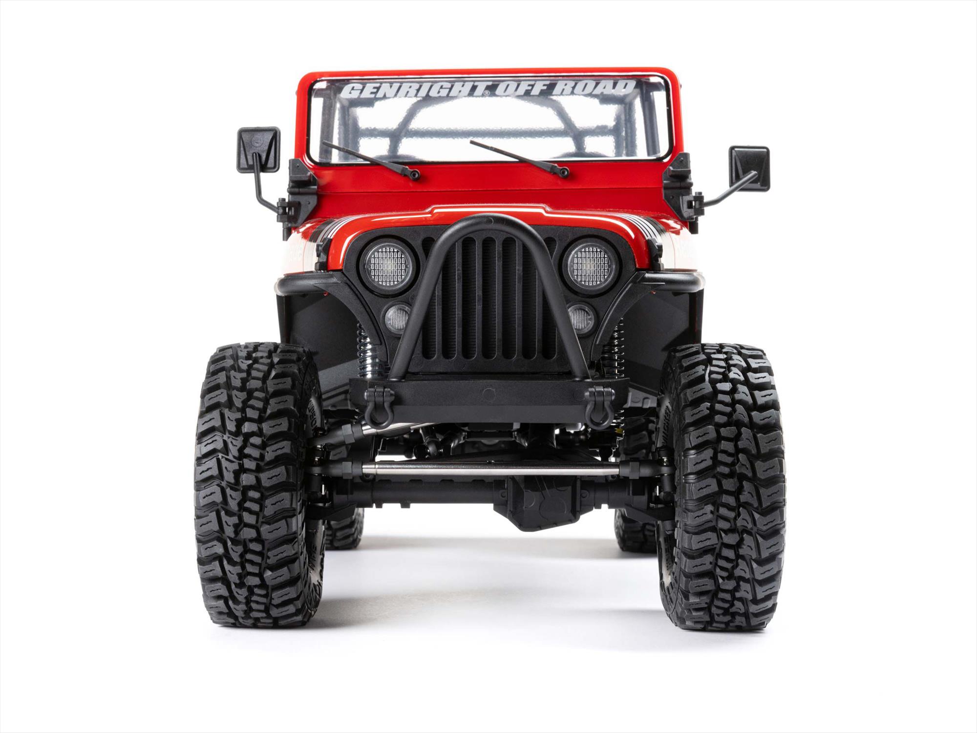 Axial 1/10 SCX10 III Jeep CJ-7 4WD RTR Red - Image 7