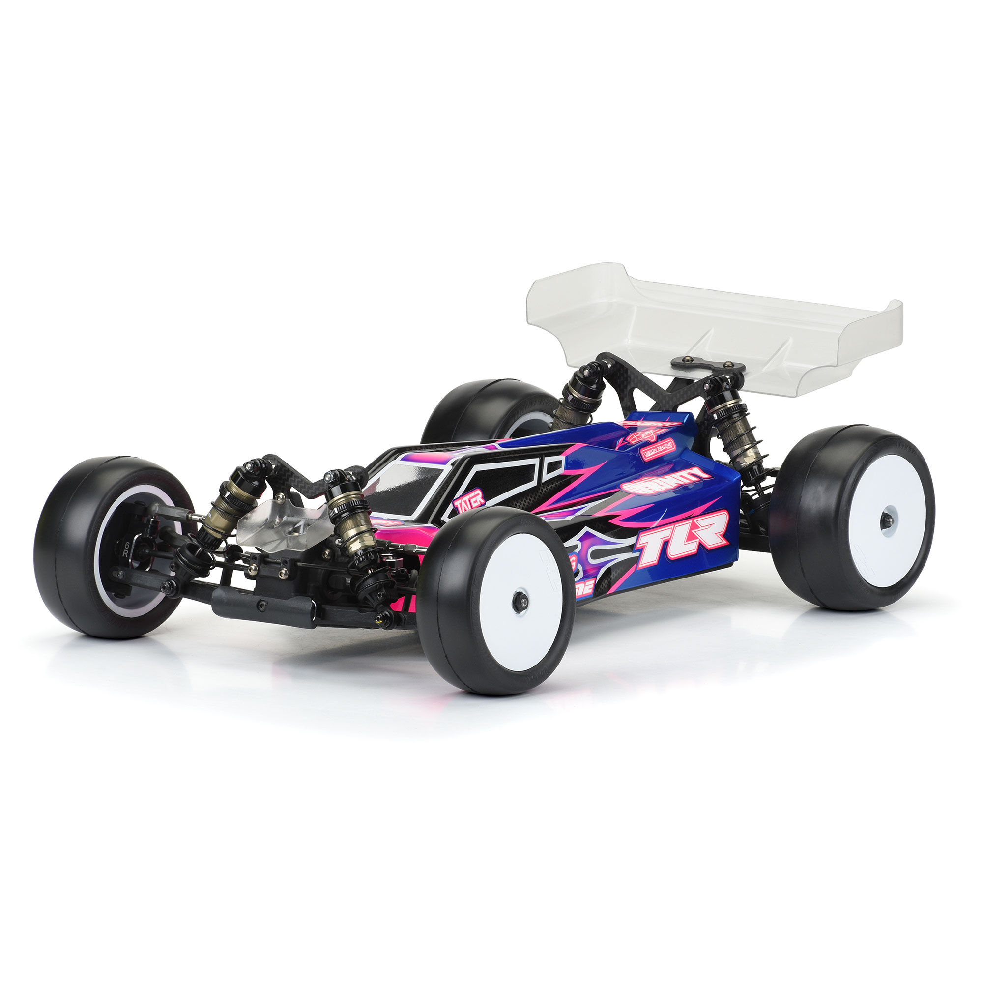 PRO 1/10 Sector Light Weight Clear Body: TLR 22X-4 - Image 3