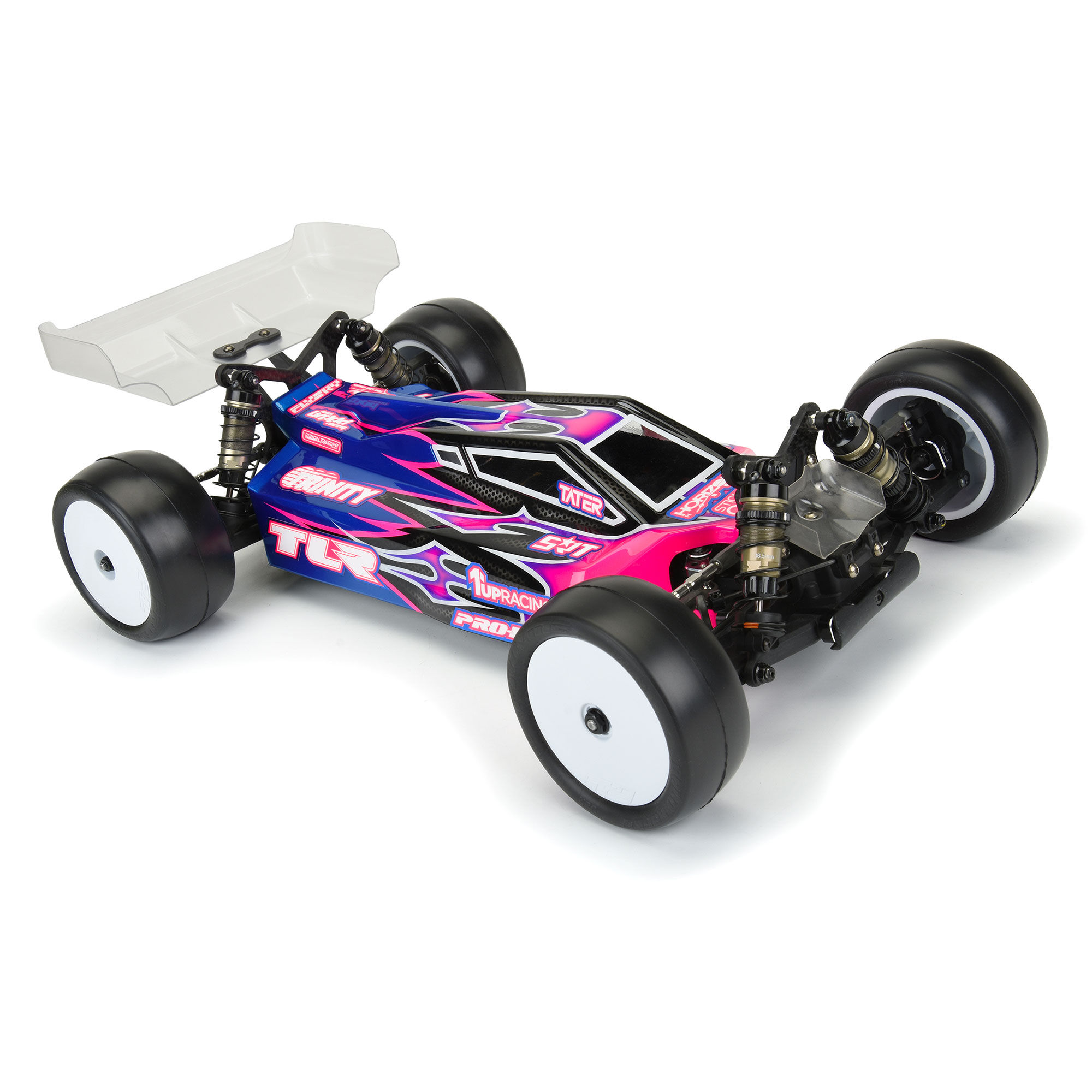PRO 1/10 Sector Light Weight Clear Body: TLR 22X-4 - Image 6