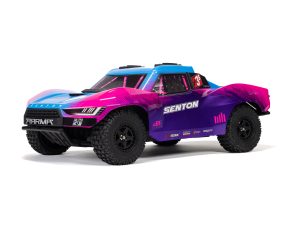 Arrma 1/10 SENTON 223S BLX 4X4 SCT RTR with DSC Blue/Purple