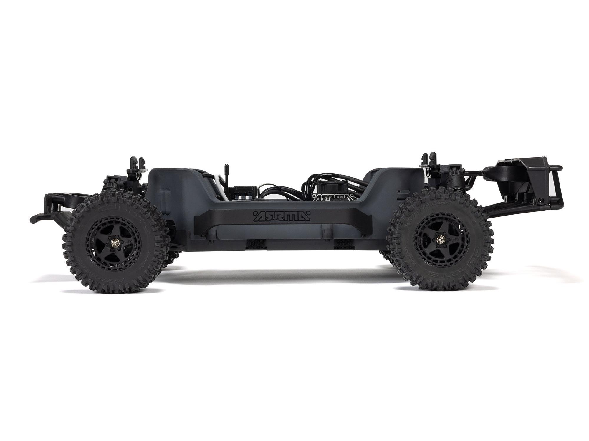 Arrma 1/10 SENTON 223S BLX 4X4 SCT RTR with DSC Red/Gunmetal - Image 11