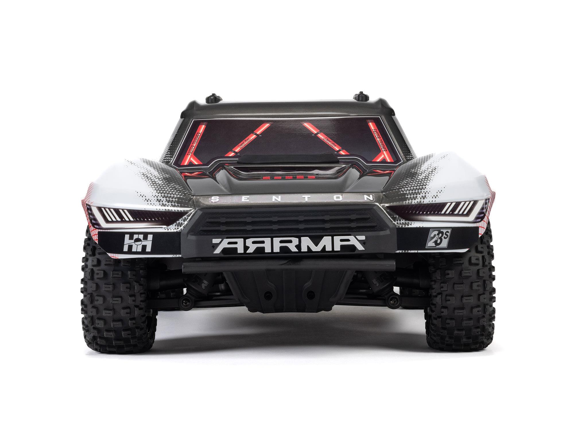Arrma 1/10 SENTON 223S BLX 4X4 SCT RTR with DSC Red/Gunmetal - Image 5