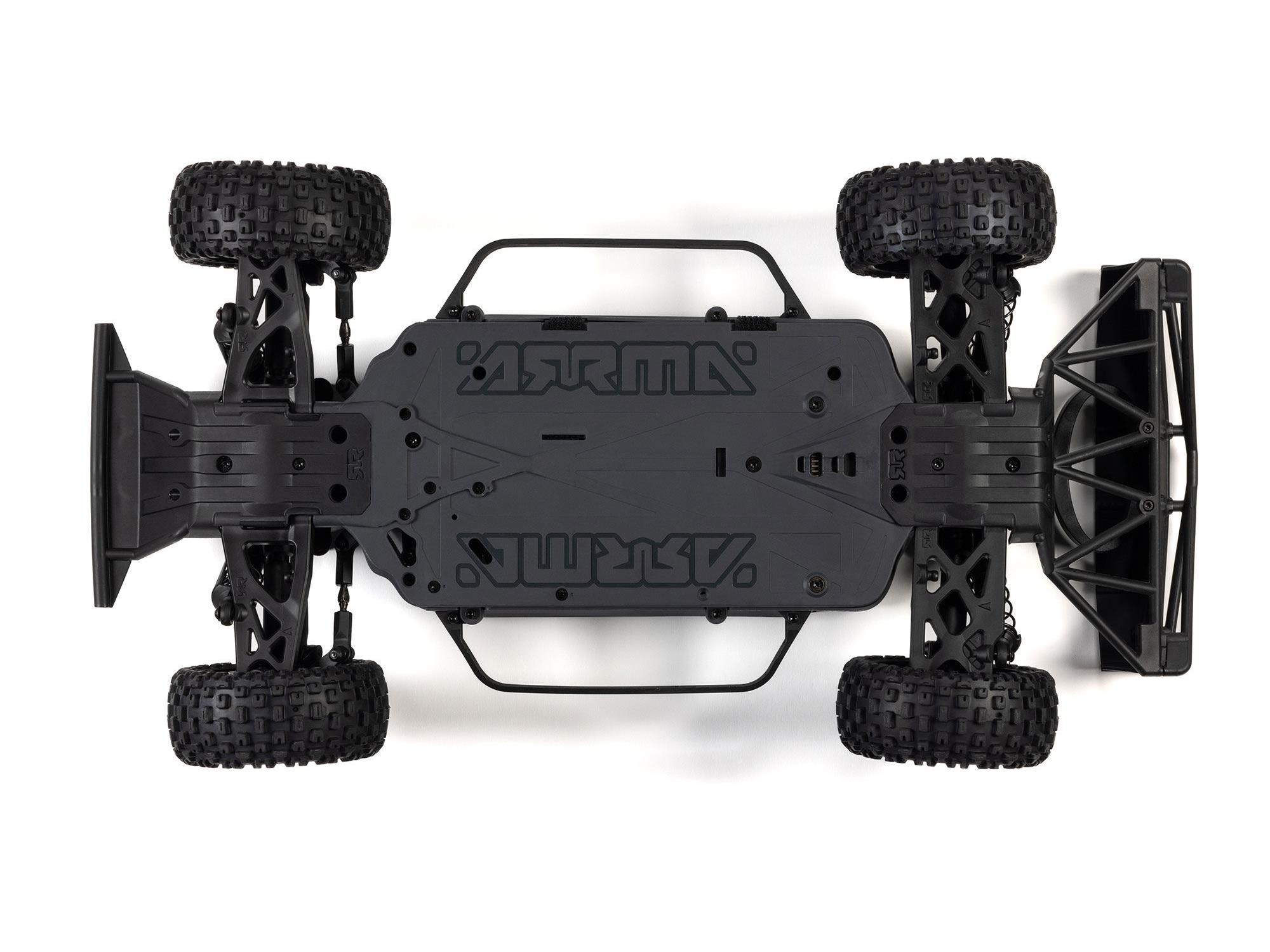 Arrma 1/10 SENTON 223S BLX 4X4 SCT RTR with DSC Red/Gunmetal - Image 10