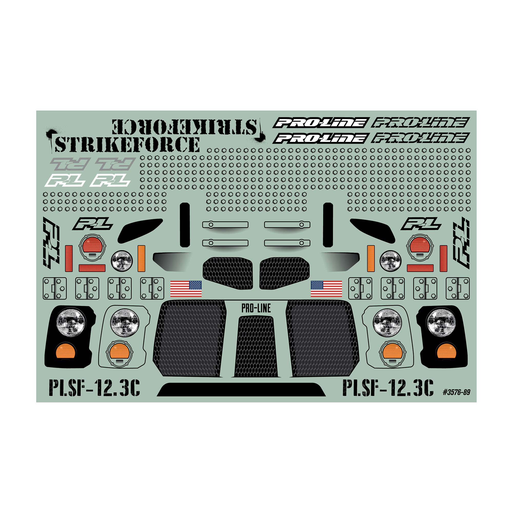 PRO 1/10 Strikeforce Clear Body 12.3" (313mm) Wheelbase Scale Cr - Image 8