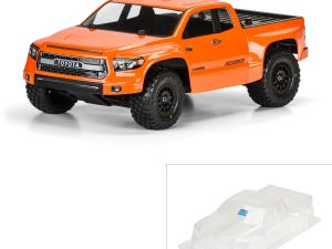 PRO 1/10 Toyota Tundra TRD Pro True Scale Clear Body: Short Cour