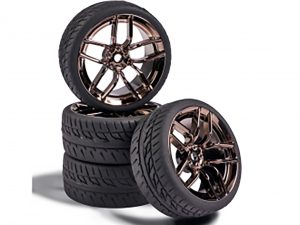 Carson 1:10 Wheel Set 10 sp. Design (4) smoke