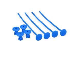 JConcepts 1/10th Off-Road Tire Stick - 4 Tires Blue - 4pc