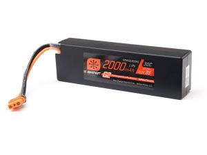 Spektrum 11.1V 2000mAh 3S 30C Smart G2 LiPo Battery: IC2
