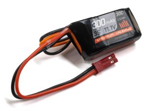 Spektrum 11.1V 300mAh 3S 30C LiPo Battery: JST