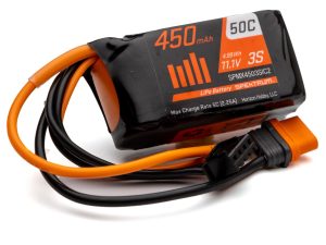 Spektrum 11.1V 450mAh 3S 50C LiPo Battery: IC2