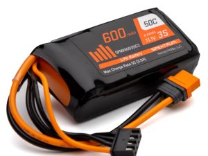 Spektrum 11.1V 600mAh 3S 50C LiPo Battery: IC2