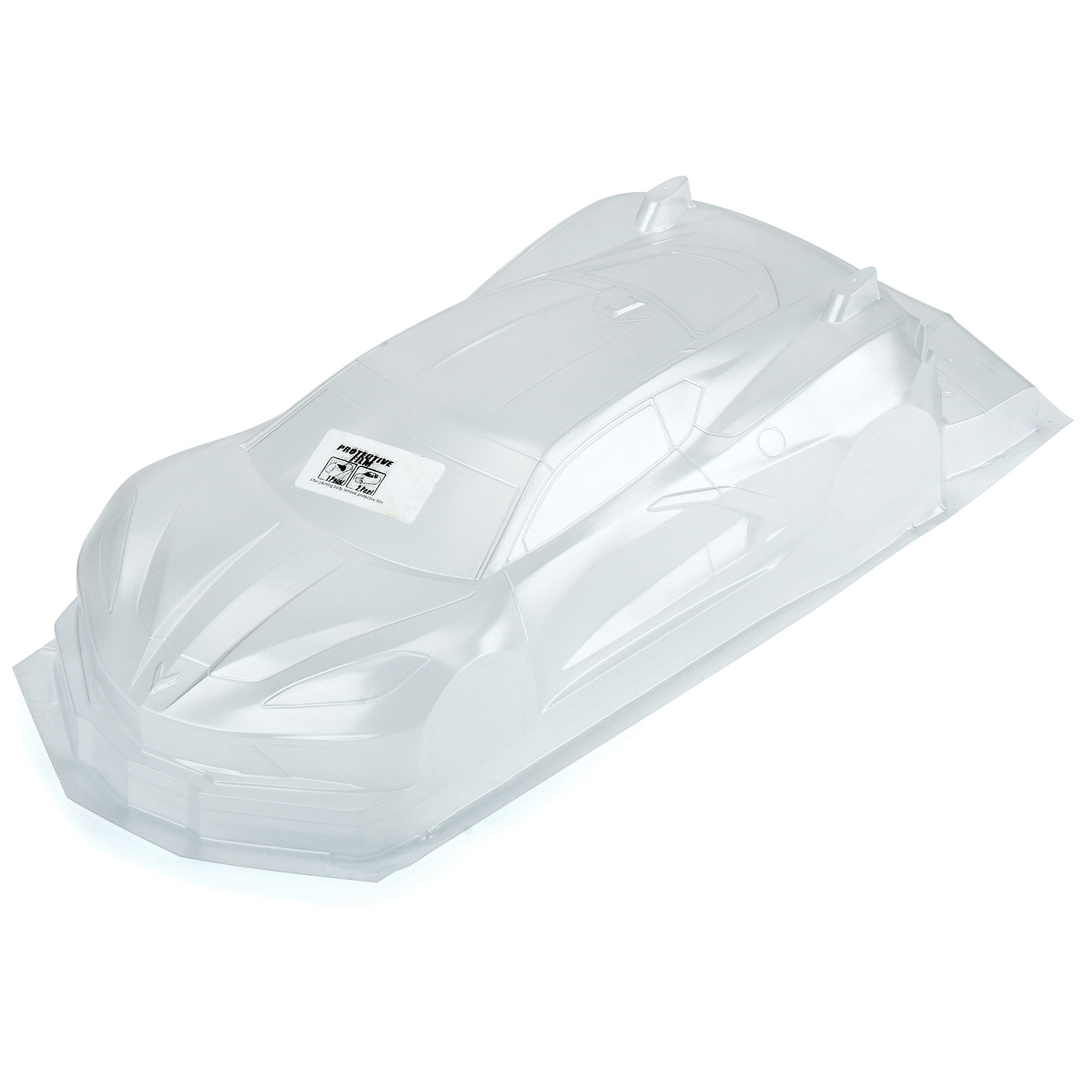 PRM 1/12 Chevrolet Corvette C8 Clear Body: GT12 - Image 2