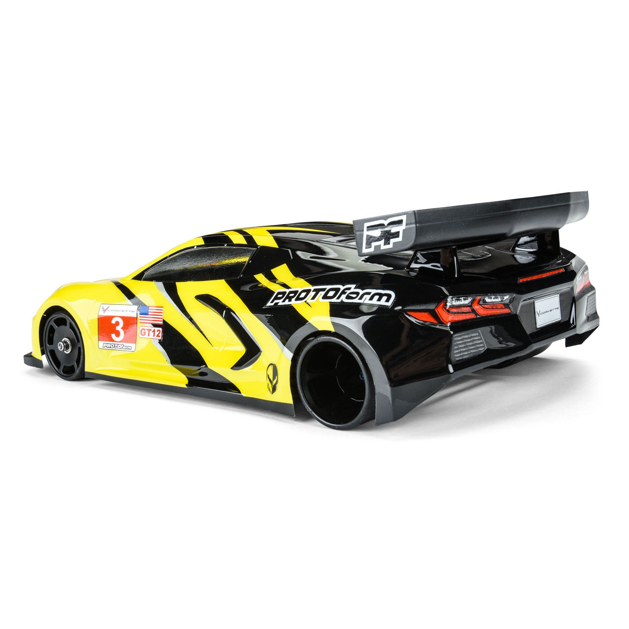 PRM 1/12 Chevrolet Corvette C8 Clear Body: GT12 - Image 5