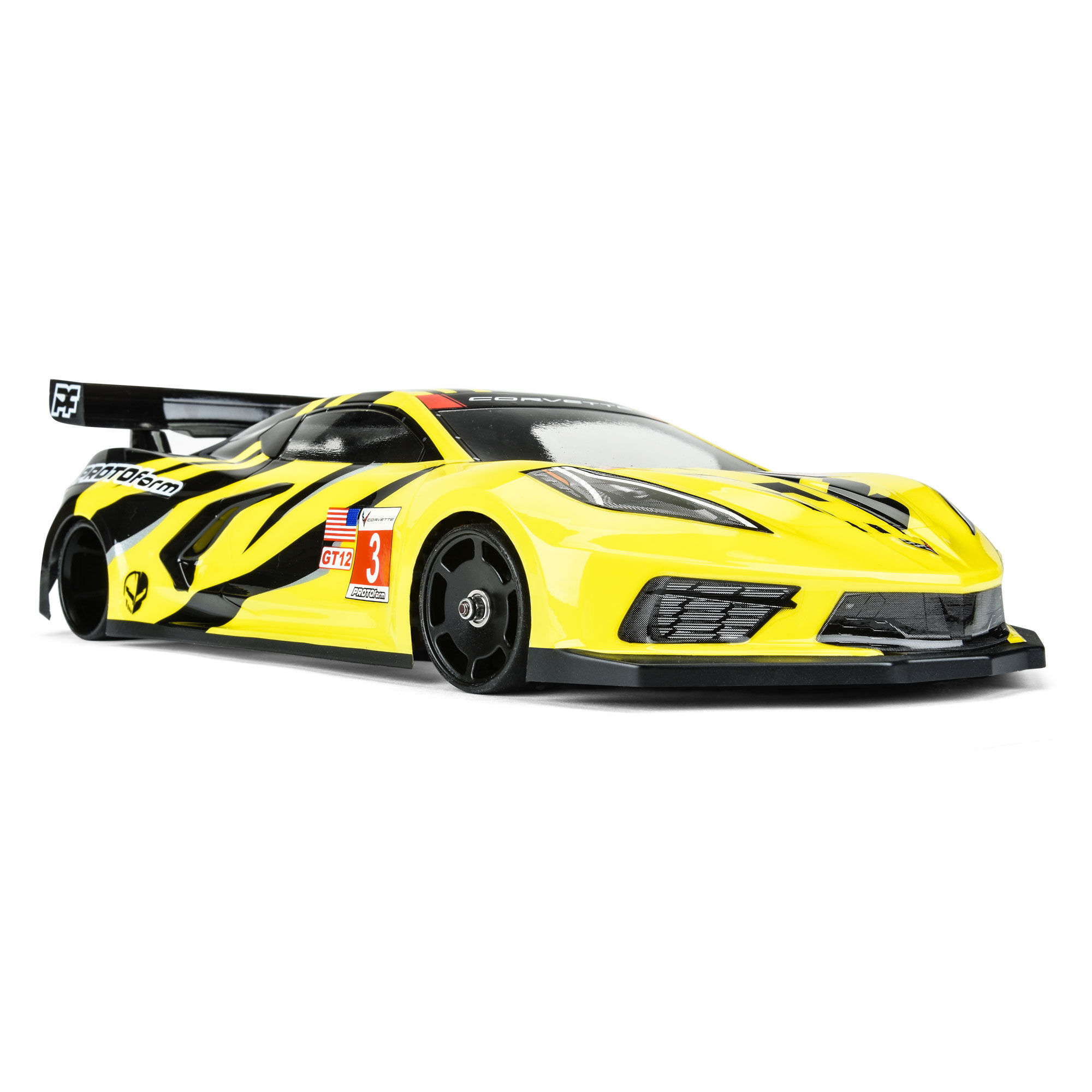 PRM 1/12 Chevrolet Corvette C8 Clear Body: GT12 - Image 7